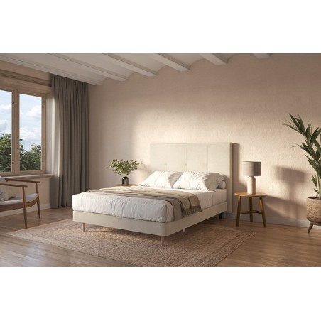 Lit coffre rigide - Sommier tapissier Classic - Sonpura